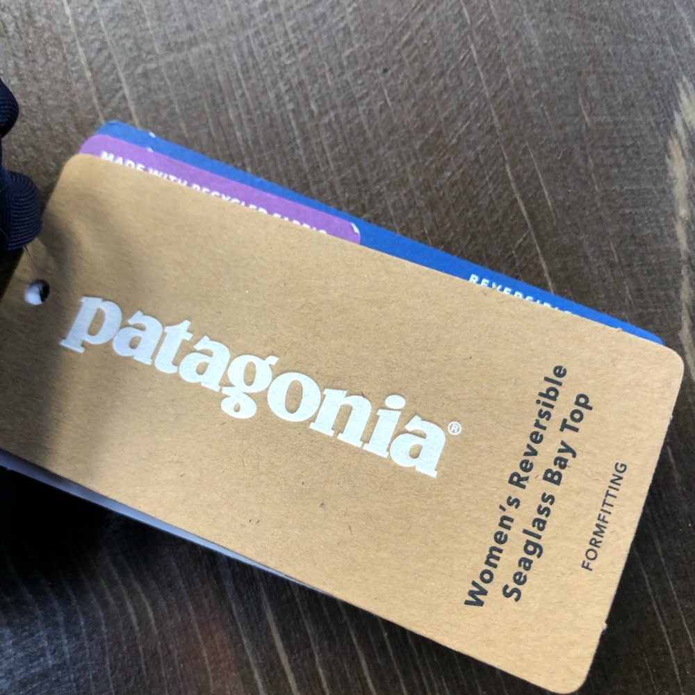 NWT Patagonia Seaglass Bay Bikini Top - Picture 4 of 6
